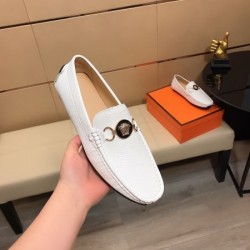 VERSACE ヴェルサーチェ 高度なデザイン 2024SS メンズ用 ビジネスシューズ