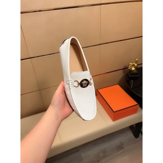 VERSACE ヴェルサーチェ 高度なデザイン 2024SS メンズ用 ビジネスシューズ VERSACE ヴェルサーチェ 高度なデザイン 2024SS メンズ用 ビジネスシューズ