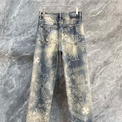2024SS 個性を表現する CHROME HEARTS クロムハーツ ジーパン