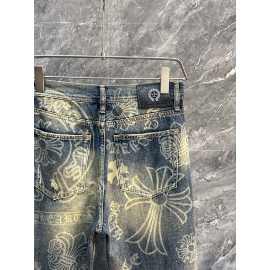 2024SS 個性を表現する CHROME HEARTS クロムハーツ ジーパン 2024SS 個性を表現する CHROME HEARTS クロムハーツ ジーパン