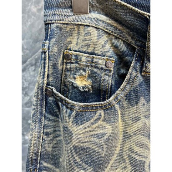 2024SS 個性を表現する CHROME HEARTS クロムハーツ ジーパン 2024SS 個性を表現する CHROME HEARTS クロムハーツ ジーパン