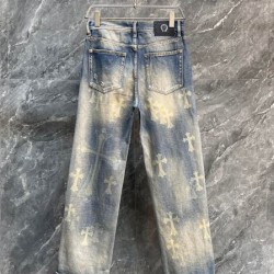 2024SS 最新で一目惚れ CHROME HEARTS クロムハーツ ジーパン