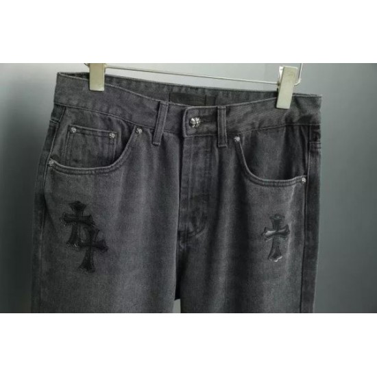 2024SS お洒落スタイル CHROME HEARTS クロムハーツ ジーパン