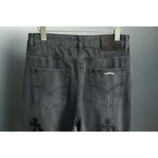 2024SS お洒落スタイル CHROME HEARTS クロムハーツ ジーパン