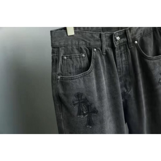 2024SS お洒落スタイル CHROME HEARTS クロムハーツ ジーパン