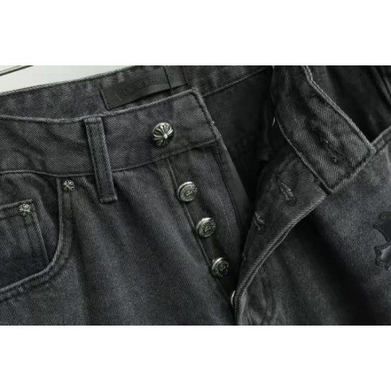 2024SS お洒落スタイル CHROME HEARTS クロムハーツ ジーパン
