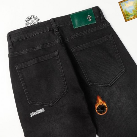 2024SS 絶対購入したい CHROME HEARTS クロムハーツ ジーパン 2024SS 絶対購入したい CHROME HEARTS クロムハーツ ジーパン