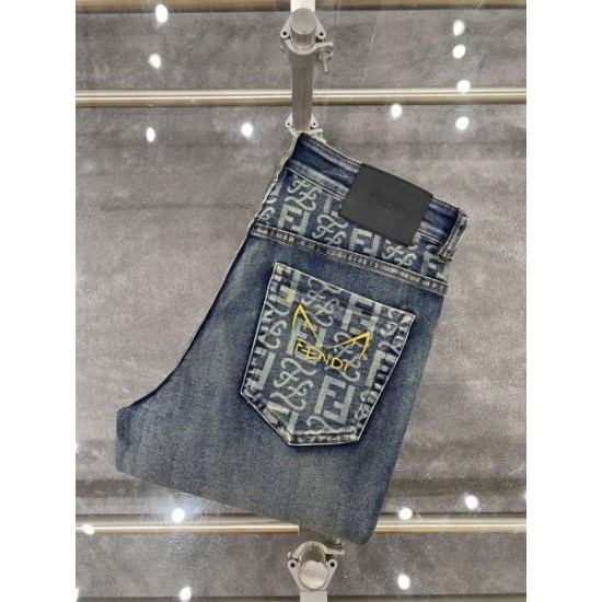 2024SS 上品カジュアルな雰囲気に FENDI フェンデイ ジーパン 2024SS 上品カジュアルな雰囲気に FENDI フェンデイ ジーパン