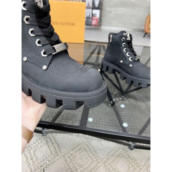 2024FW メンズ用 ブーツ LOUIS VUITTON ルイヴィトン HOT品質保証 2024FW メンズ用 ブーツ LOUIS VUITTON ルイヴィトン HOT品質保証