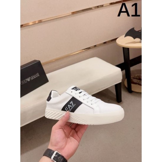 2024FW メンズ用 カジュアルシューズ ARMANI アルマーニ 着心地のいいサイズ感 2024FW メンズ用 カジュアルシューズ ARMANI アルマーニ 着心地のいいサイズ感