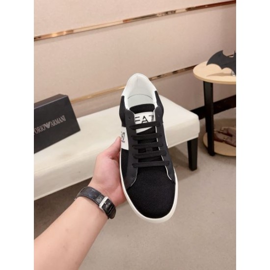 2024FW メンズ用 カジュアルシューズ ARMANI アルマーニ 着心地のいいサイズ感 2024FW メンズ用 カジュアルシューズ ARMANI アルマーニ 着心地のいいサイズ感