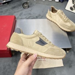 2024FW メンズ用 カジュアルシューズ FERRAGAMO サルヴァトーレ フェラガモ 日本未入荷