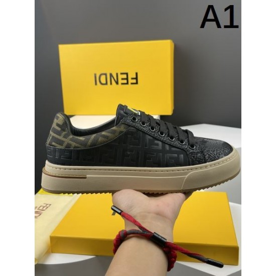 2024FW メンズ用 カジュアルシューズ FENDI フェンデイ レトロ感のあるデザイン 2024FW メンズ用 カジュアルシューズ FENDI フェンデイ レトロ感のあるデザイン