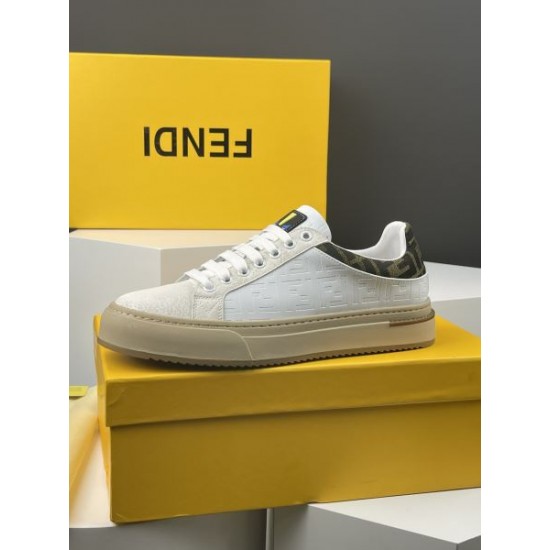 2024FW メンズ用 カジュアルシューズ FENDI フェンデイ レトロ感のあるデザイン 2024FW メンズ用 カジュアルシューズ FENDI フェンデイ レトロ感のあるデザイン
