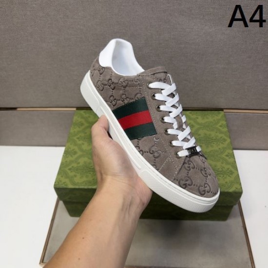2024FW メンズ用 カジュアルシューズ GUCCI グッチ ファッション感度の高い 2024FW メンズ用 カジュアルシューズ GUCCI グッチ ファッション感度の高い