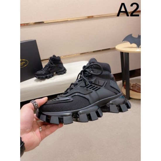 2024FW メンズ用 カジュアルシューズ PRADA プラダ 最新作期間限定セール 2024FW メンズ用 カジュアルシューズ PRADA プラダ 最新作期間限定セール