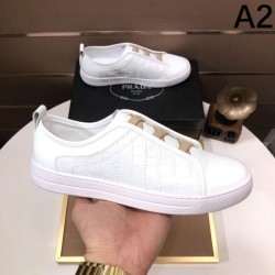 2024FW メンズ用 カジュアルシューズ PRADA プラダ 先着順早い者勝ち限定