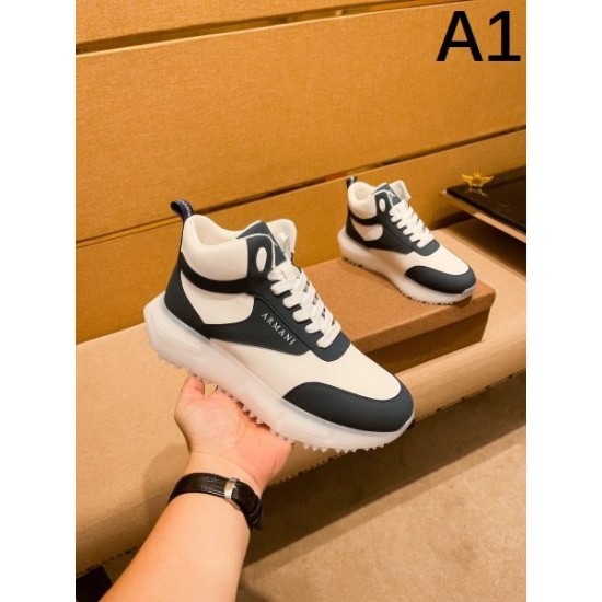 2024FW メンズ用 スニーカー ARMANI アルマーニ 続々とお目見える秋季新作