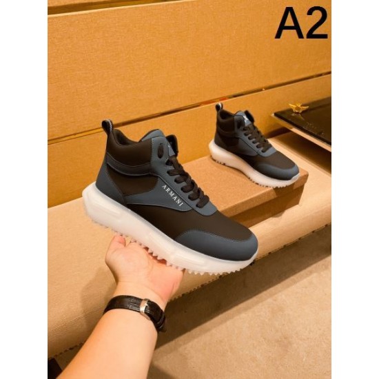 2024FW メンズ用 スニーカー ARMANI アルマーニ 続々とお目見える秋季新作