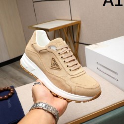 2024FW メンズ用 スニーカー PRADA プラダ カジュアルに着こなし