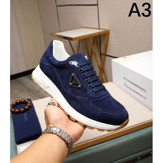 2024FW メンズ用 スニーカー PRADA プラダ カジュアルに着こなし 2024FW メンズ用 スニーカー PRADA プラダ カジュアルに着こなし