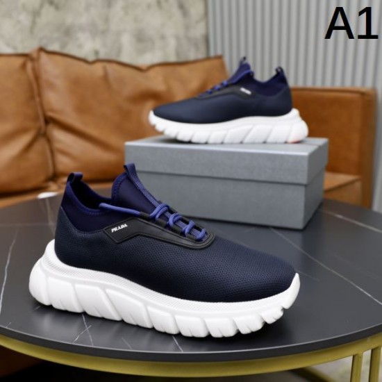 2024FW メンズ用 スニーカー PRADA プラダ 今シーズンは特に人気 2024FW メンズ用 スニーカー PRADA プラダ 今シーズンは特に人気