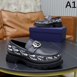 2024FW メンズ用 ビジネスシューズ DIOR ディオール 雑誌も街も人気アイテム