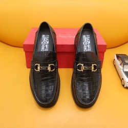 2024FW メンズ用 ビジネスシューズ FERRAGAMO サルヴァトーレ フェラガモ 限定生産品