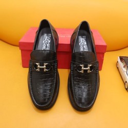 2024FW メンズ用 ビジネスシューズ FERRAGAMO サルヴァトーレ フェラガモ 早い者勝ち