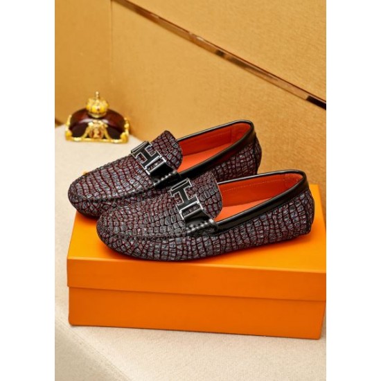 2024FW メンズ用 ビジネスシューズ HERMES エルメス カジュアルさが強すぎる 2024FW メンズ用 ビジネスシューズ HERMES エルメス カジュアルさが強すぎる