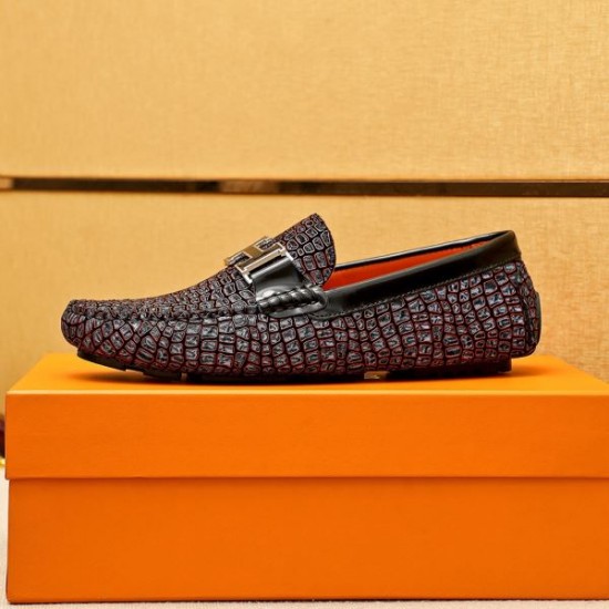 2024FW メンズ用 ビジネスシューズ HERMES エルメス カジュアルさが強すぎる 2024FW メンズ用 ビジネスシューズ HERMES エルメス カジュアルさが強すぎる