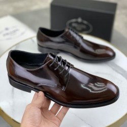 2024FW メンズ用 ビジネスシューズ PRADA プラダ 魅力の詰まったスタイル