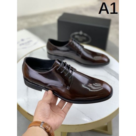 2024FW メンズ用 ビジネスシューズ PRADA プラダ 魅力の詰まったスタイル 2024FW メンズ用 ビジネスシューズ PRADA プラダ 魅力の詰まったスタイル