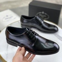 2024FW メンズ用 ビジネスシューズ PRADA プラダ 魅力の詰まったスタイル