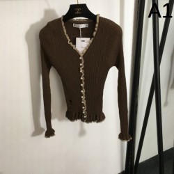 DIOR ディオール ニットカーディガン 2024FW ファッション感度の高い