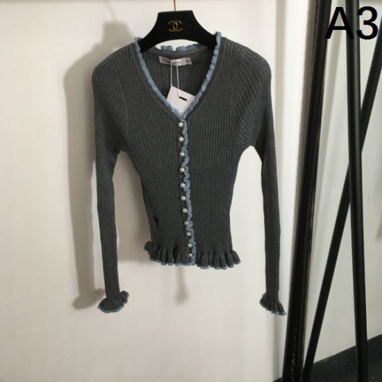 DIOR ディオール ニットカーディガン 2024FW ファッション感度の高い DIOR ディオール ニットカーディガン 2024FW ファッション感度の高い