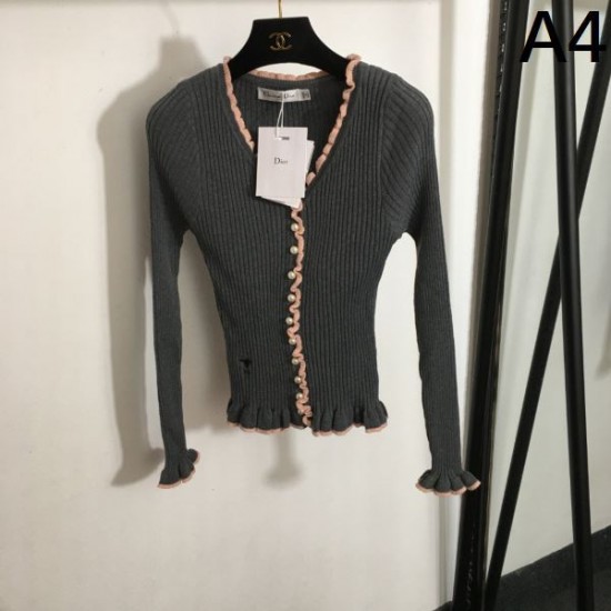 DIOR ディオール ニットカーディガン 2024FW ファッション感度の高い DIOR ディオール ニットカーディガン 2024FW ファッション感度の高い