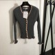 DIOR ディオール ニットカーディガン 2024FW ファッション感度の高い DIOR ディオール ニットカーディガン 2024FW ファッション感度の高い