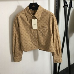 FENDI フェンデイ 長袖シャツ 2024FW この秋冬注目のトップス