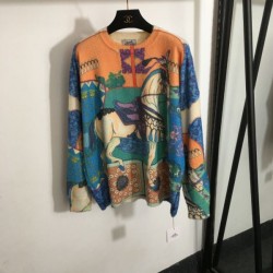 HERMES エルメス プルオーバーニット 2024FW 上品に秋っぽさを感じる
