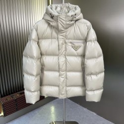 2024FW PRADA プラダ 今年人気定番新作 メンズ用 ダウンジャケット 