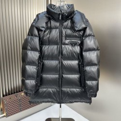2024FW PRADA プラダ 今季初登場の新作 メンズ用 ダウンジャケット 