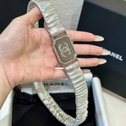 2024FW CHANEL シャネル 最新先取りおしゃれなロゴ入り ベルト