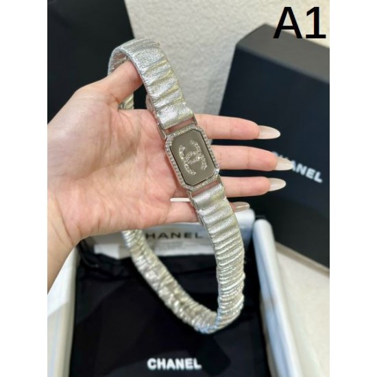 2024FW CHANEL シャネル 最新先取りおしゃれなロゴ入り ベルト 2024FW CHANEL シャネル 最新先取りおしゃれなロゴ入り ベルト