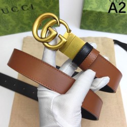 2024FW GUCCI グッチ 目を引くーデザインが特徴的 ベルト