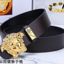 2024FW VERSACE ヴェルサーチェ お目立ち度の高い新品 ベルト