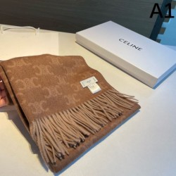2024FW スカーフ CELINE セリーヌ 目を引くーデザインが特徴的 