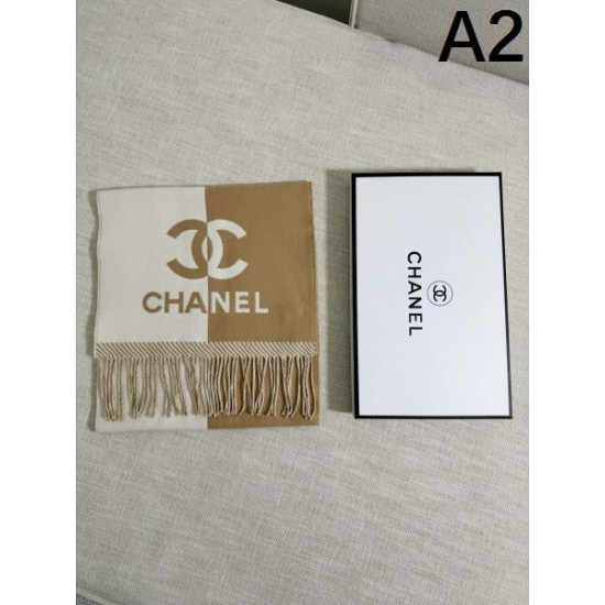 2024FW スカーフ CHANEL シャネル キレイめな印象を与えてくれ 2024FW スカーフ CHANEL シャネル キレイめな印象を与えてくれ