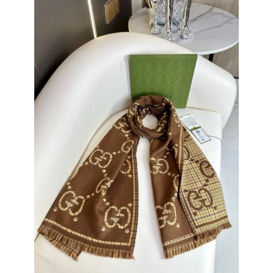 2024FW スカーフ GUCCI グッチ 先シーズンに引き続き新品 2024FW スカーフ GUCCI グッチ 先シーズンに引き続き新品