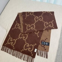 2024FW スカーフ GUCCI グッチ 秋らしいきれい色のように
